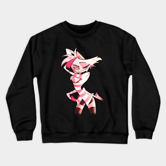 Angel Dust Crewneck Sweatshirt by shadowllamacorn